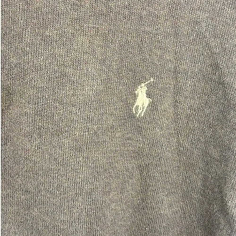Polo Ralph Lauren Men's Brown Quarter Zip Pullover Sweater Men's Size 2XB‎